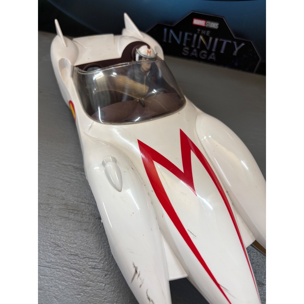 ReSaurus Toys - Speed Racer - Mach 5 Car with Grand Prix Speed Racer
